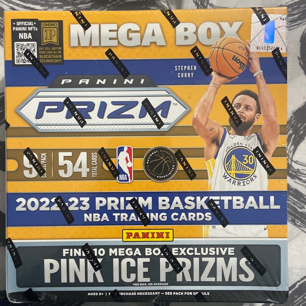 Panini Prizm Basketball NBA Trading Cards Mega Box